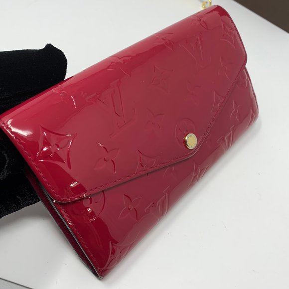 Louis Vuitton Monogram Vernis pink wallet - Picture 2 of 16